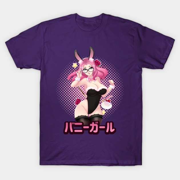 Bunny Girl T-Shirt by DDxDD